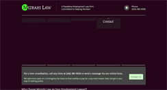 Desktop Screenshot of mizrahilaw.com